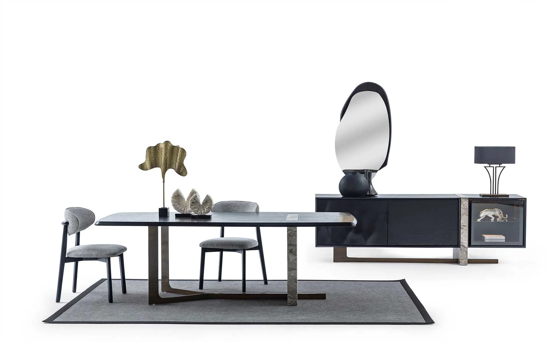 brunet-siyah-yemek-takimi